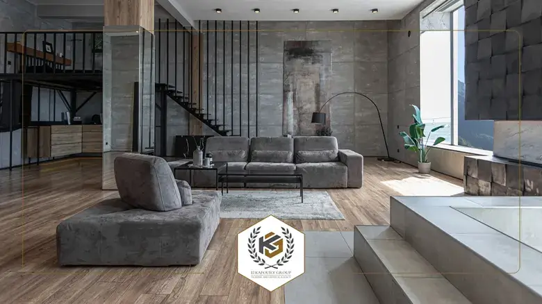 مراحل تنفيذ التصميم الداخلي للفلل