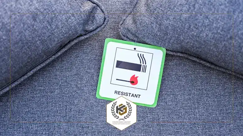 أقمشة أوروبية ضد الحريق والبقعط