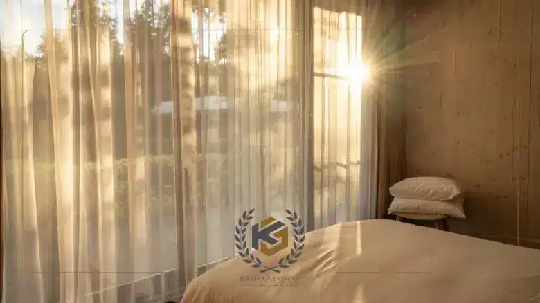 Natural Light Control with Curtains
