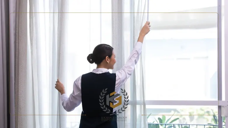 دليل العناية بأنواع الستائر الفندقية