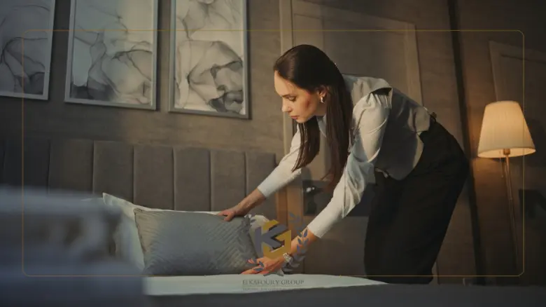 أقمشة الكتان الخاصة بالفنادق